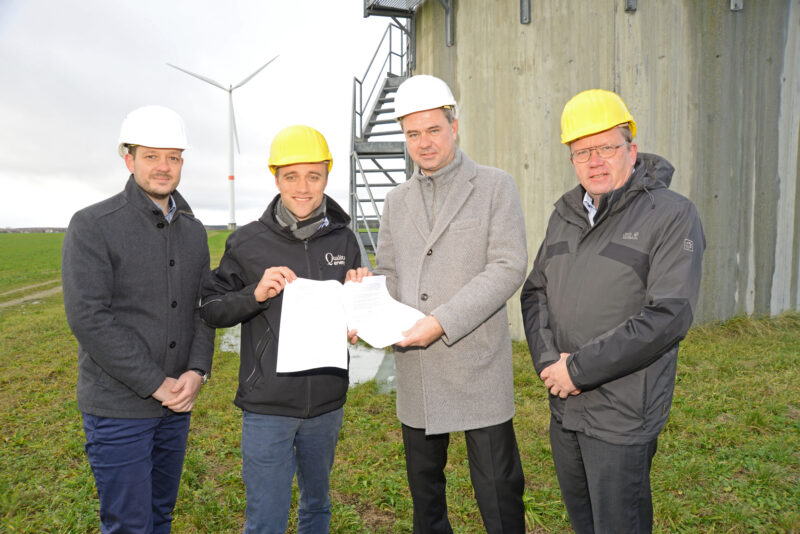 Qualitas Energy wirbt gemeinsam mit dem sachsischen Staatsministerium fur die Windenergie