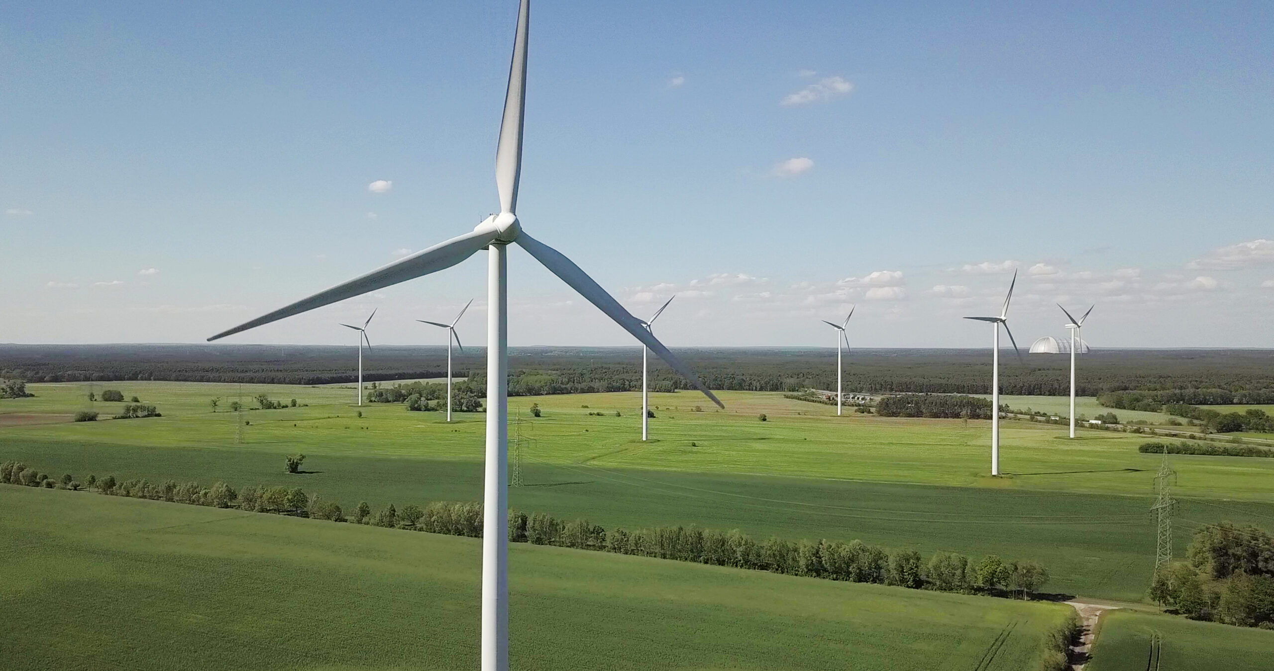 Windpark Waldow bei Berlin scaled